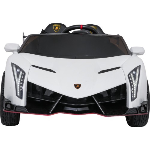 Elektromobilis Lamborghini Veneno, balts