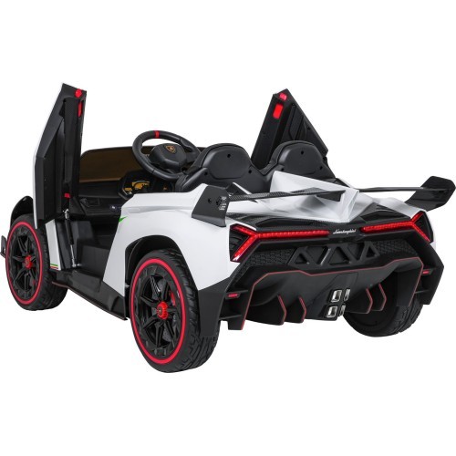 Электромобиль Lamborghini Veneno, белый