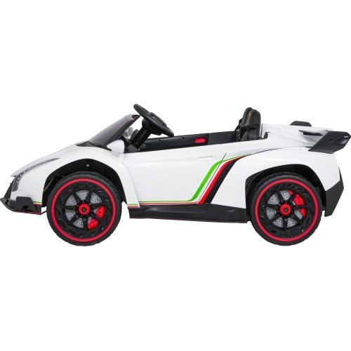 Электромобиль Lamborghini Veneno, белый