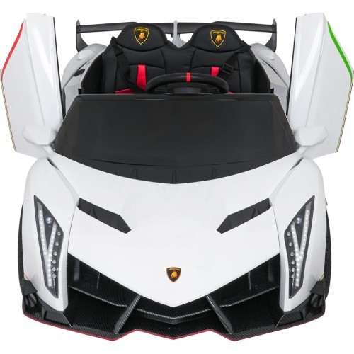 Elektromobilis Lamborghini Veneno, balts