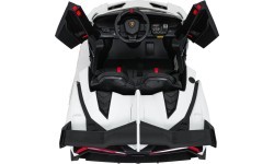 Elektromobilis Lamborghini Veneno, balts