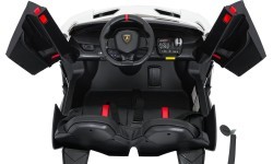 Elektromobilis Lamborghini Veneno, balts