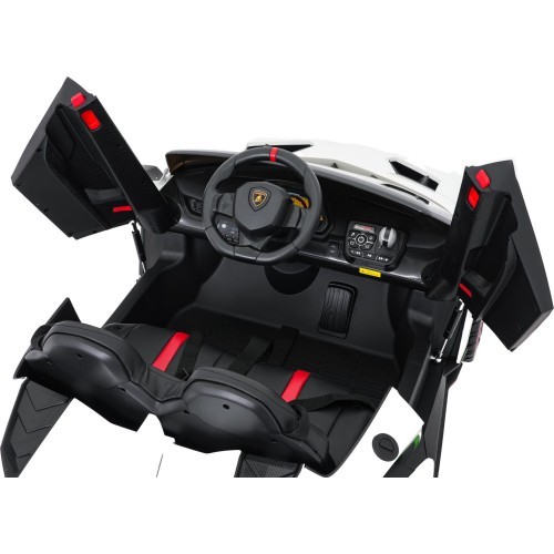 Elektromobilis Lamborghini Veneno, balts