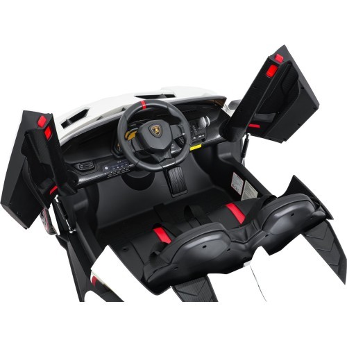 Elektromobilis Lamborghini Veneno, balts
