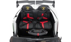 Elektromobilis Lamborghini Veneno, balts