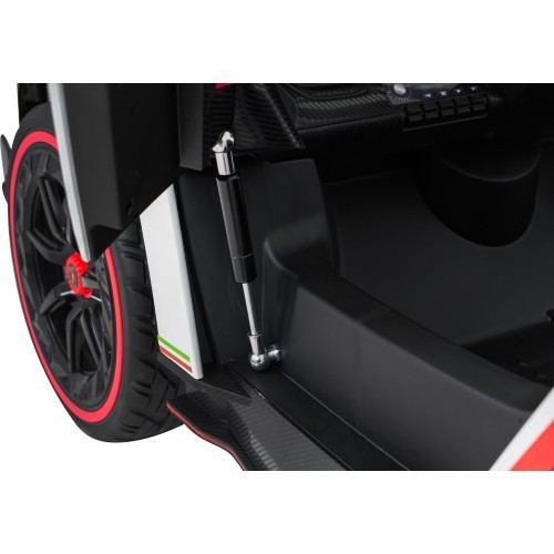 Elektromobilis Lamborghini Veneno, balts