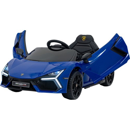 Elektromobilis Lamborghini Revuelto, zils