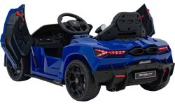 Электромобиль Lamborghini Revuelto, синий