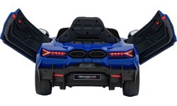 Elektromobilis Lamborghini Revuelto, zils
