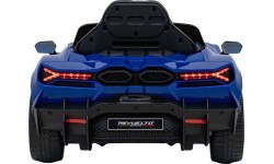 Elektromobilis Lamborghini Revuelto, zils