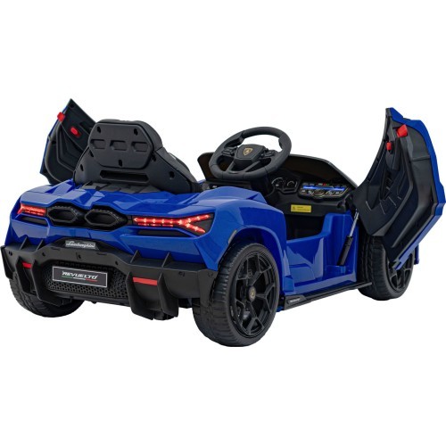 Электромобиль Lamborghini Revuelto, синий