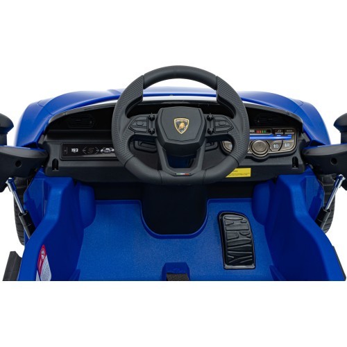 Электромобиль Lamborghini Revuelto, синий