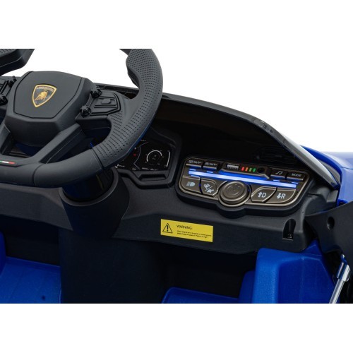Электромобиль Lamborghini Revuelto, синий