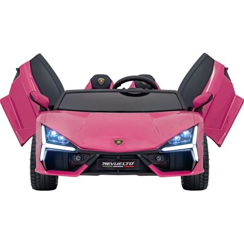 Электромобиль Lamborghini Revuelto XL STRONG, розовый