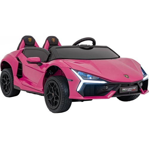 Электромобиль Lamborghini Revuelto XL STRONG, розовый