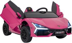 Электромобиль Lamborghini Revuelto XL STRONG, розовый