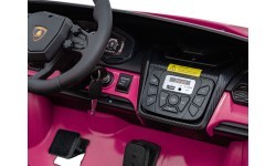 Elektromobilis Lamborghini Revuelto XL STRONG, rozā
