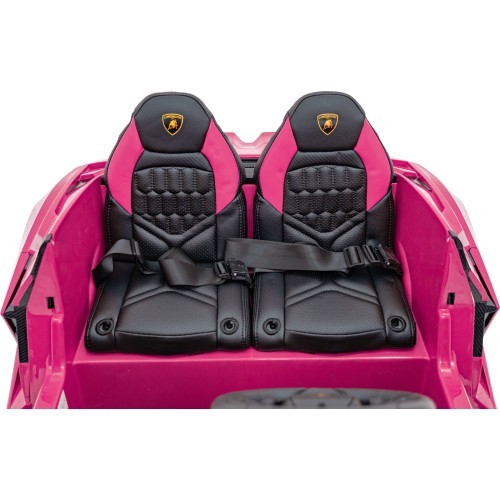 Elektromobilis Lamborghini Revuelto XL STRONG, rozā