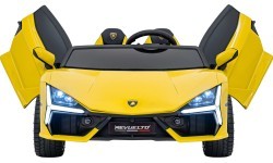 Elektromobilis Lamborghini Revuelto XL STRONG, dzeltens
