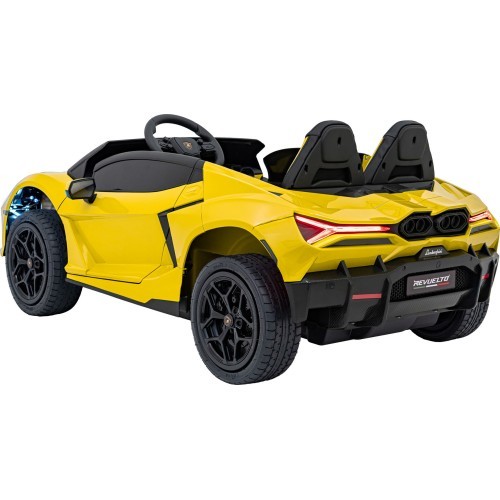Электромобиль Lamborghini Revuelto XL STRONG, желтый