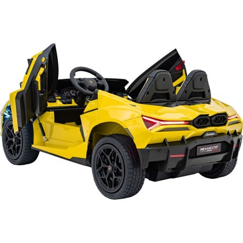 Электромобиль Lamborghini Revuelto XL STRONG, желтый