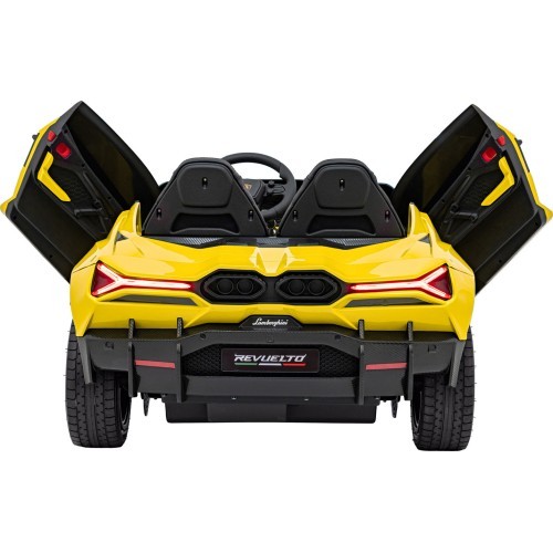 Elektromobilis Lamborghini Revuelto XL STRONG, dzeltens