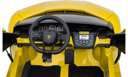 Электромобиль Lamborghini Revuelto XL STRONG, желтый