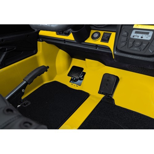 Elektromobilis Lamborghini Revuelto XL STRONG, dzeltens