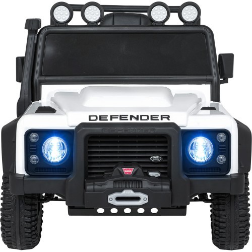 Land Rover Defender 110 SVX Concept elektromobilis balts