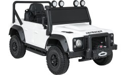Электромобиль Land Rover Defender 110 SVX Concept белый