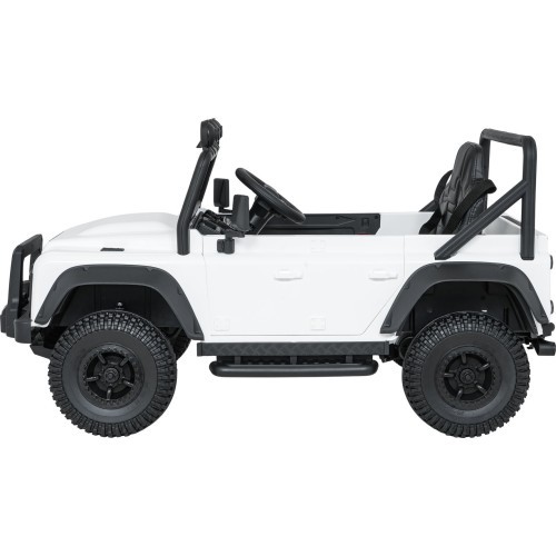 Land Rover Defender 110 SVX Concept elektromobilis balts
