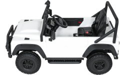 Land Rover Defender 110 SVX Concept elektromobilis balts