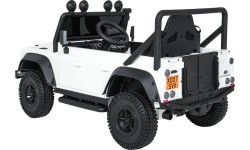 Land Rover Defender 110 SVX Concept elektromobilis balts