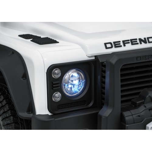Электромобиль Land Rover Defender 110 SVX Concept белый