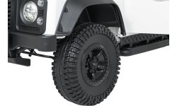 Электромобиль Land Rover Defender 110 SVX Concept белый