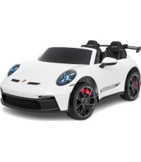 Elektromobilis Porsche 911 GT3, balts