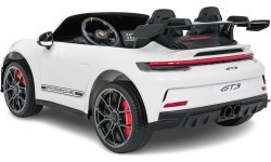 Elektromobilis Porsche 911 GT3, balts
