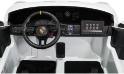 Elektromobilis Porsche 911 GT3, balts