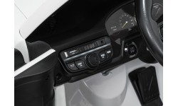 Elektromobilis Porsche 911 GT3, balts