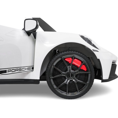 Elektromobilis Porsche 911 GT3, balts