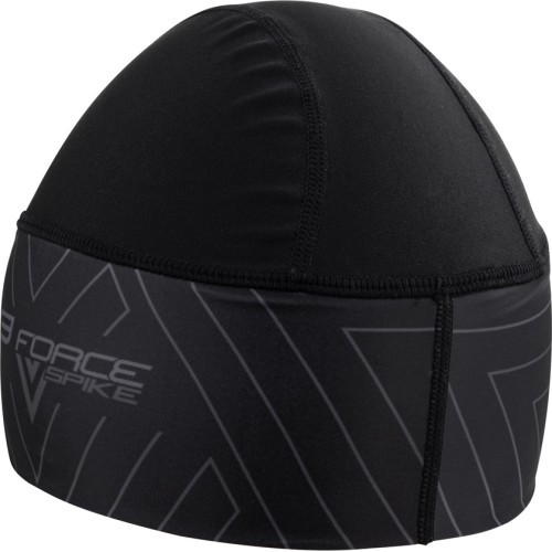 Cepure zem ķiveres FORCE Spike, S-M (melna)