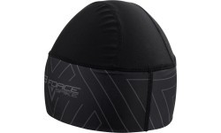 Cepure zem ķiveres FORCE Spike, S-M (melna)