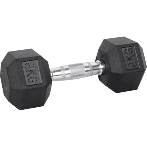 Шестигранная гантель inSPORTline Hexsteel 8 кг