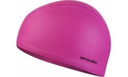 Плавательная шапочка с покрытием Spokey FOGI, розовая