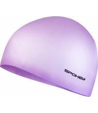 Silicone swimming cap violet Spokey SUMMER CUP