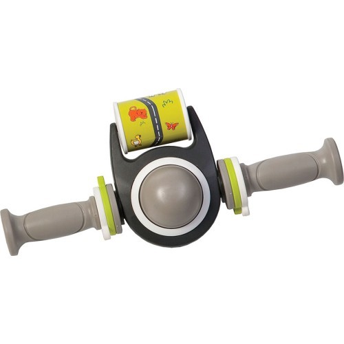 Children's handlebar with toy QIBBEL for front seat (grey)