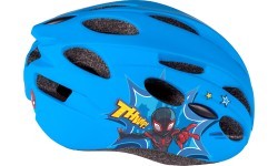 Шлем SPIDERMAN, in-mold, 52-56 см (синий/красный)