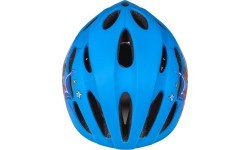 SPIDERMAN Helmet, in-mold, 52-56 cm (blue/red)