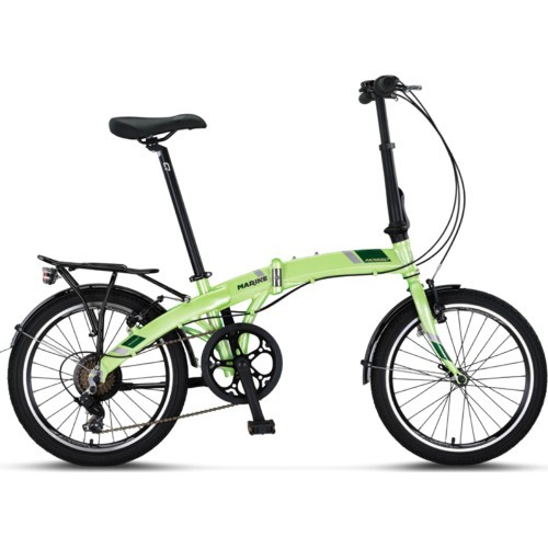 Mosso Marine 20" 7-speed bike, size 12" (31cm) (light green)