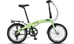 Mosso Marine 20" 7G velosipēds, izmērs 12" (31cm) (gaiši zaļš)